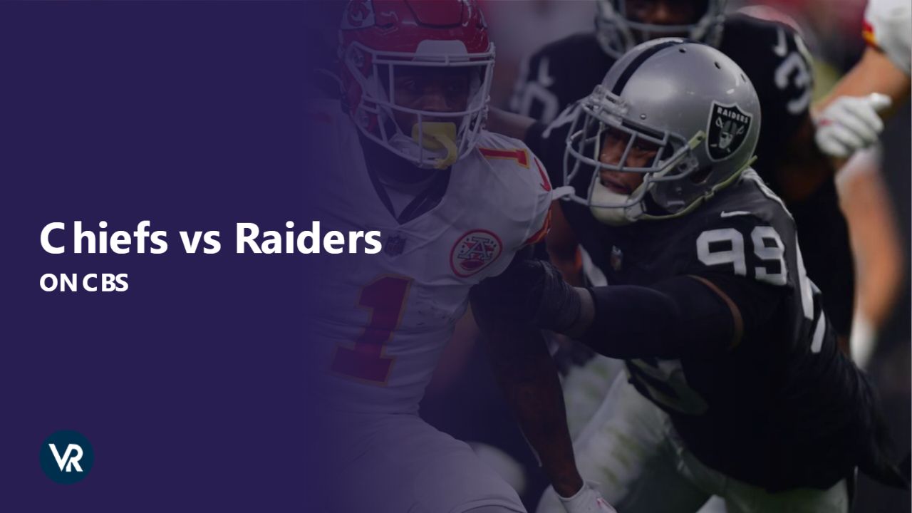 Watch Chiefs vs Raiders outside USA on CBS FlatRockSoft